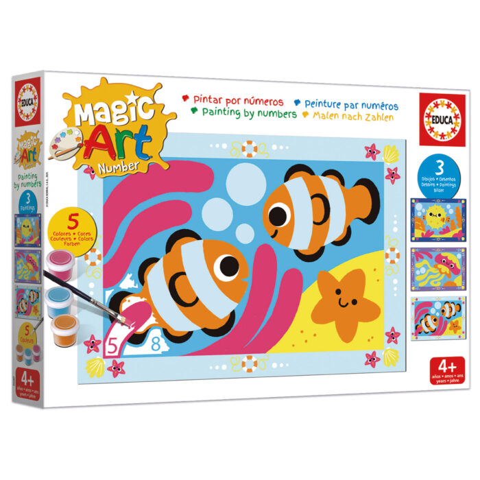 Magic Art Number - Bajo El Mar +4