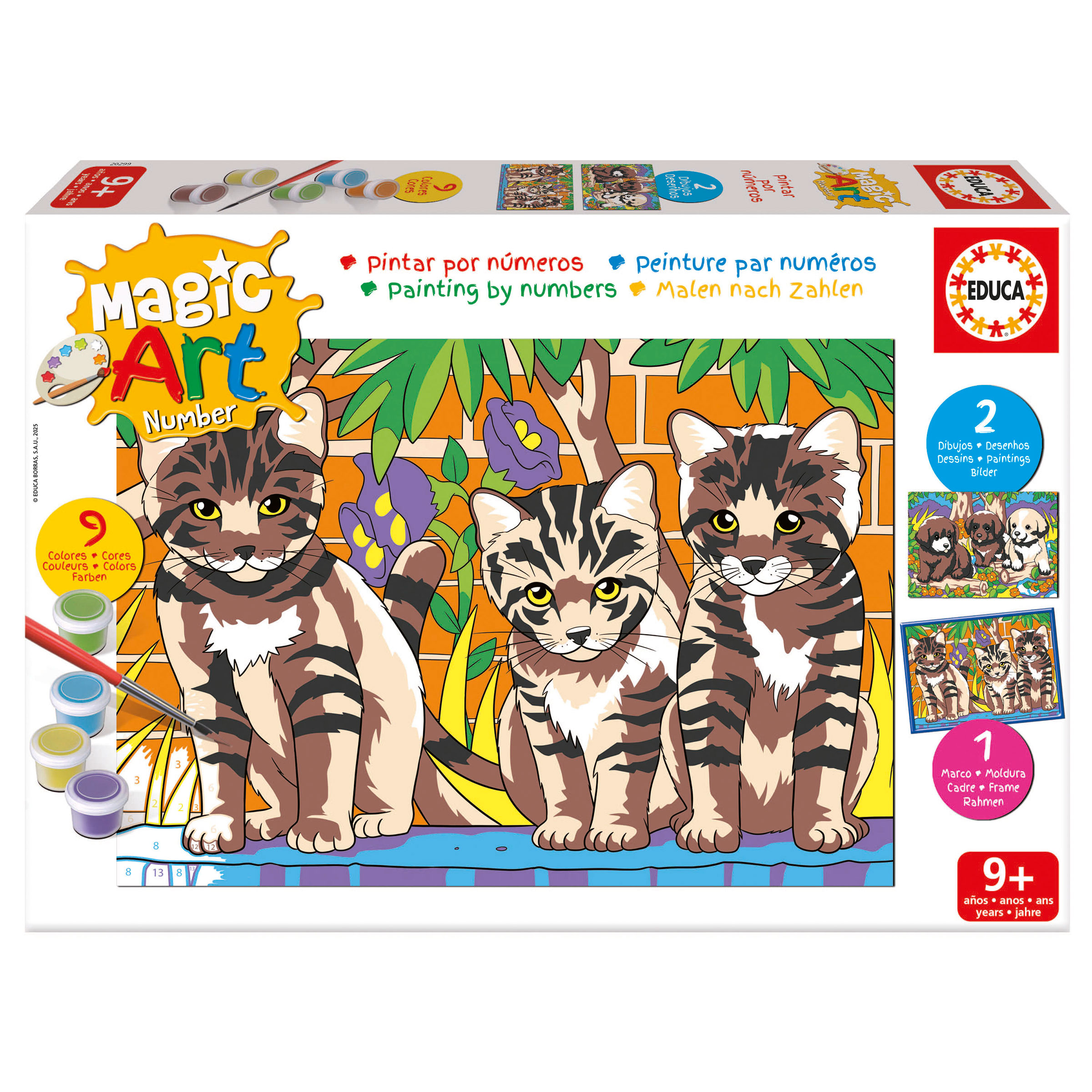 Magic Art Number – Gatos/Perros +9