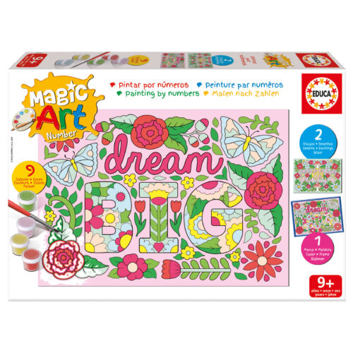 Magic Art Number - Flowers