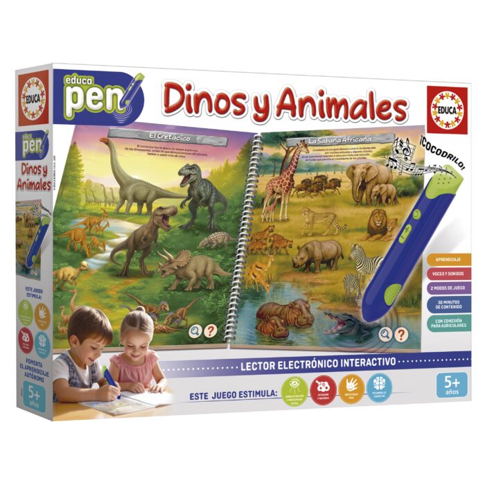 Educapen 3+ Dinos y Animales
