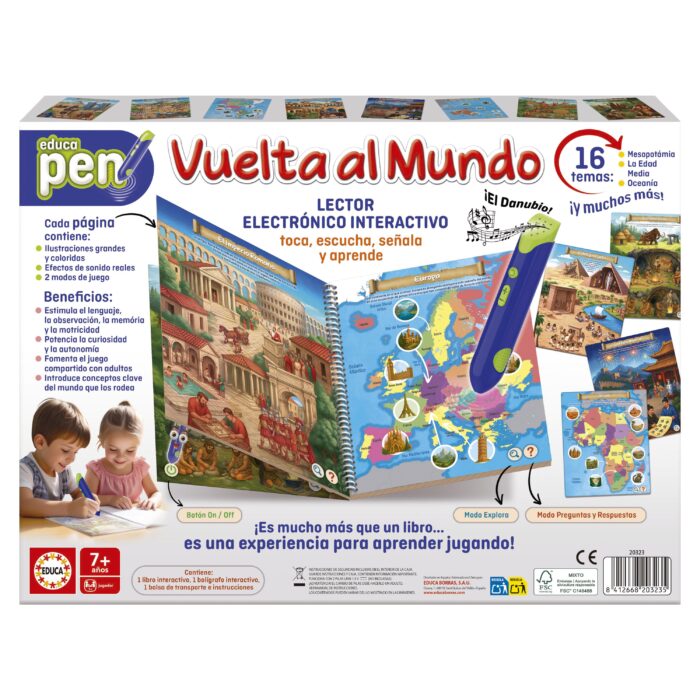 Vuelta al Mundo Educa Pen
