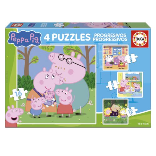 Progressivos Peppa Pig 6-9-12-16