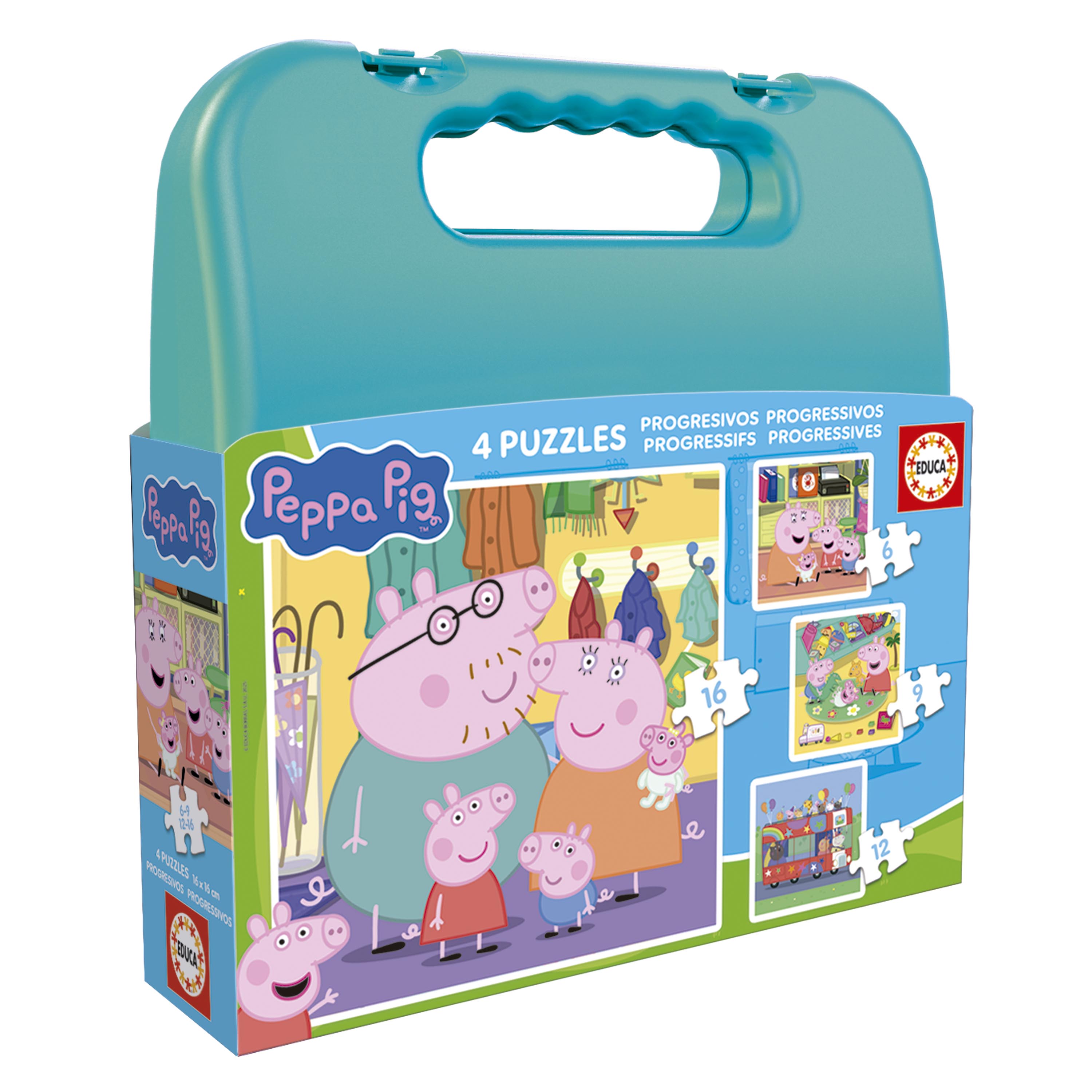 Maleta Progressivos Peppa Pig 6-9-12-16