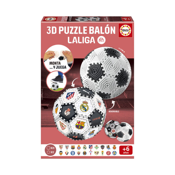 3D Puzzle Fútbol La Liga