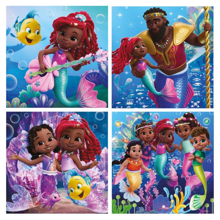 Puzzles Progressivos Ariel 12+16+20+25