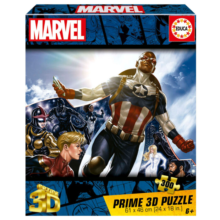 300 Marvel 3D Lenticular Puzzle
