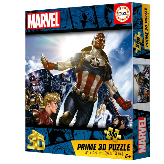 300 Marvel 3D Lenticular Puzzle