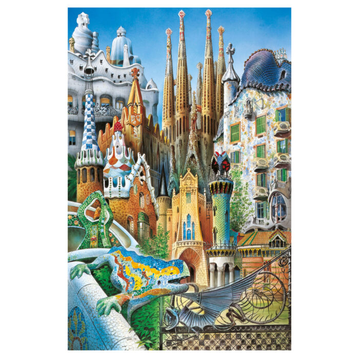 1000 Gaudí, Collage "Miniature"