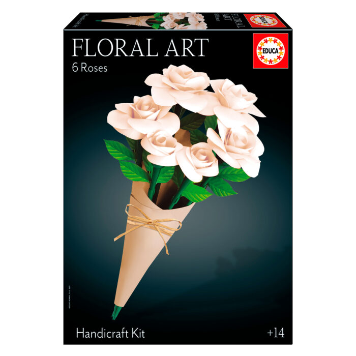Ramo 6 Rosas Blancas - Floral Art