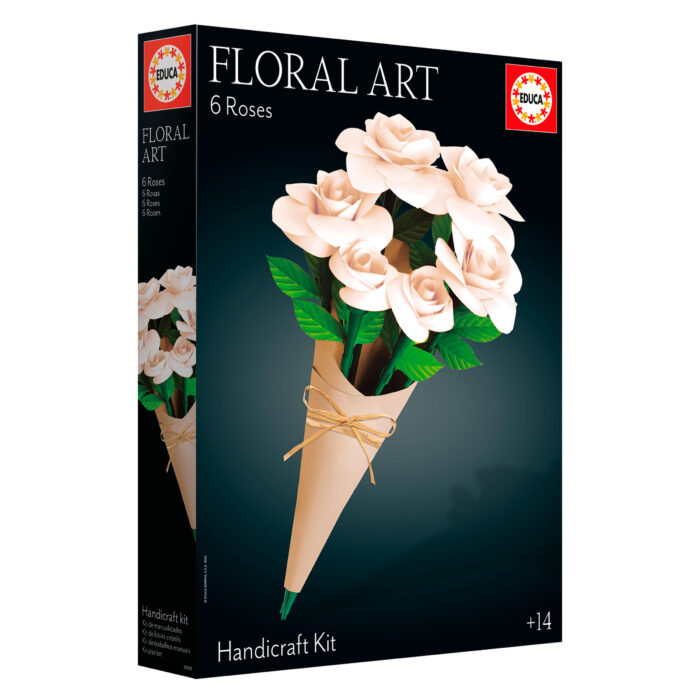 Ramo 6 Rosas Blancas - Floral Art