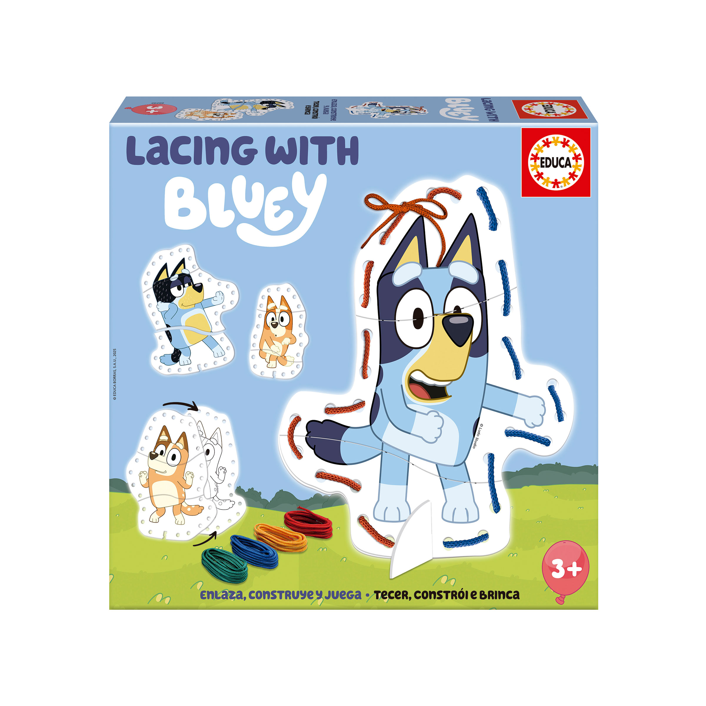 Lacing With Bluey