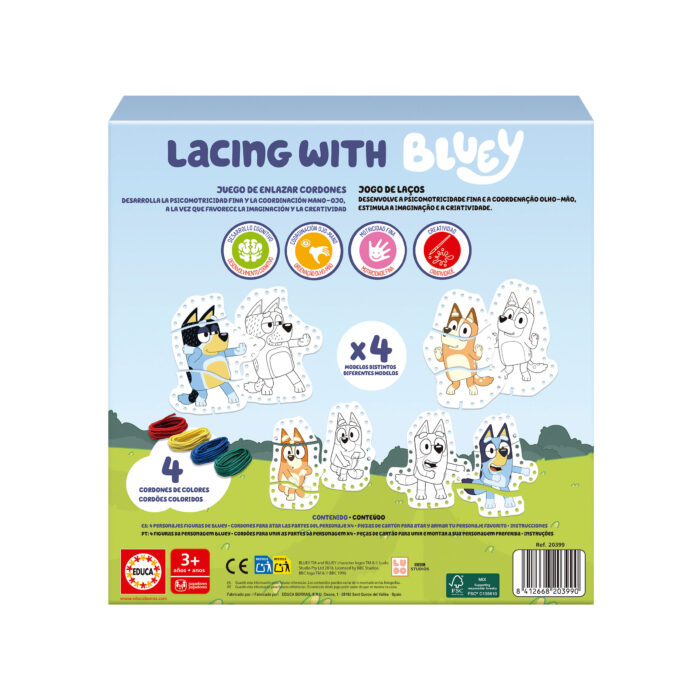 Lacing With Bluey
