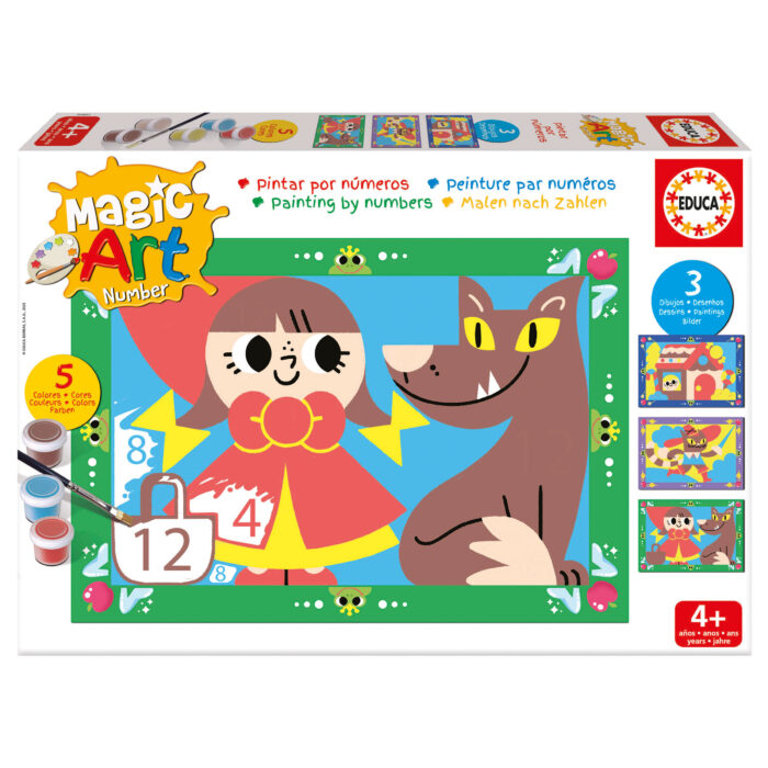 Magic Art Number - Cuentos Clásicos +4