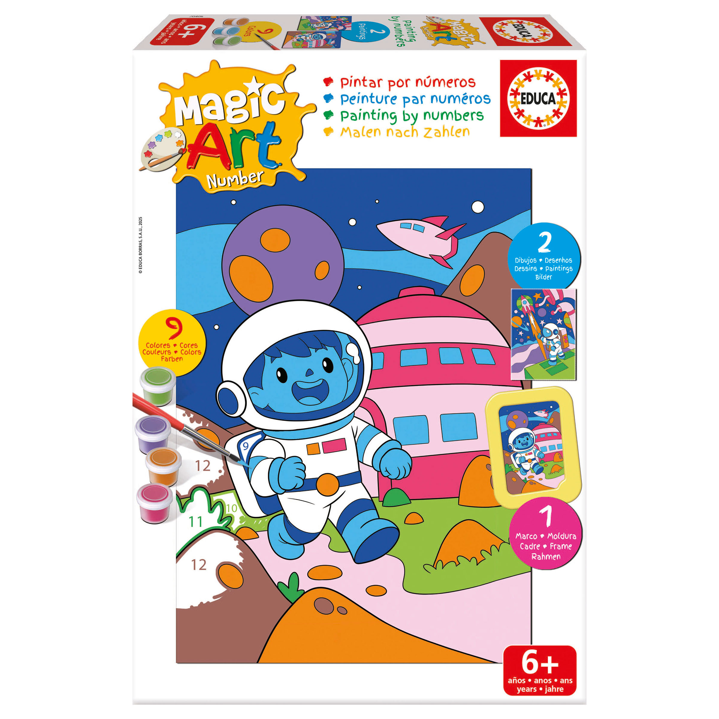Magic Art Number – Escena Espacial +6