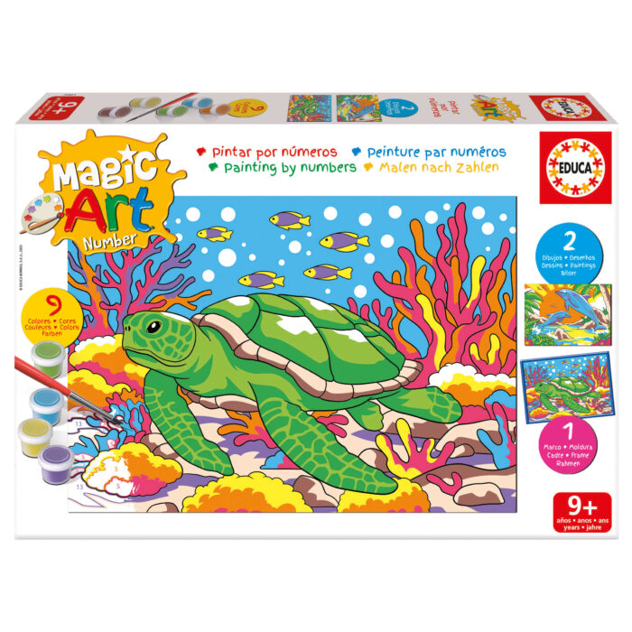Magic Art Number - Animales Marinos +9