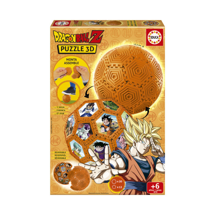 3D Puzzle Fútbol Dragon Ball