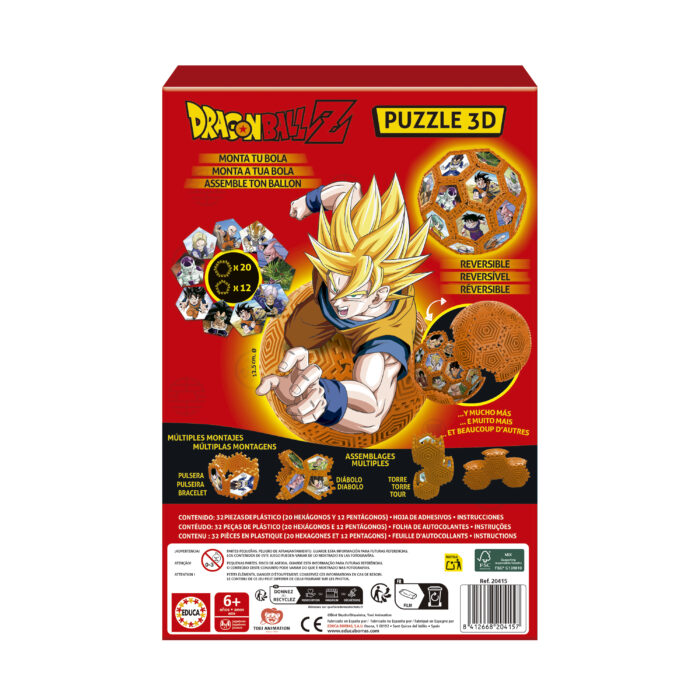 Dragon Ball Puzzle 3D DBZ