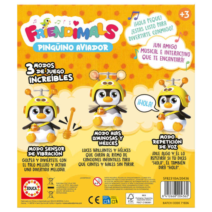 Friendimals Pinguino Aviador