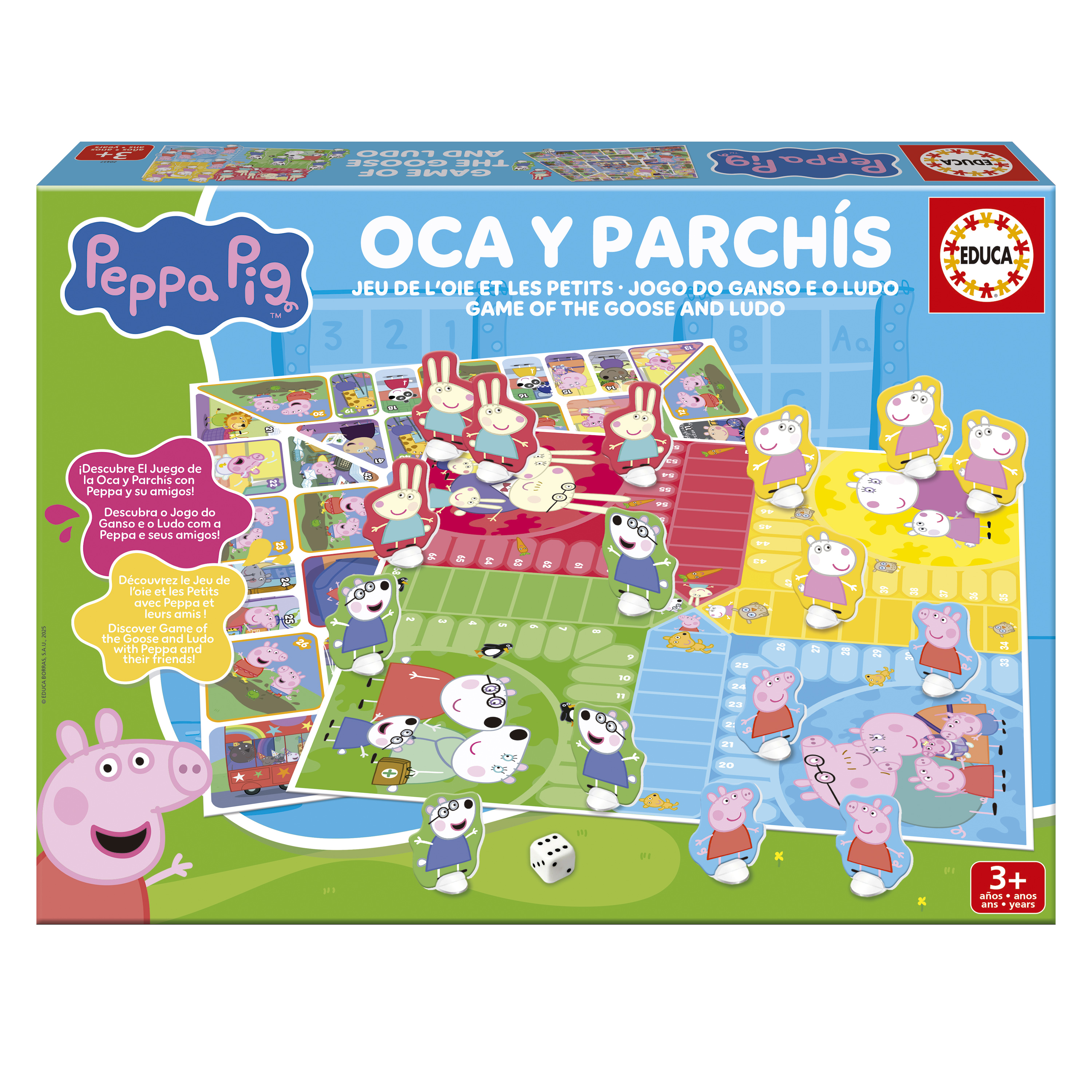 Peppa Pig Parchis y Oca