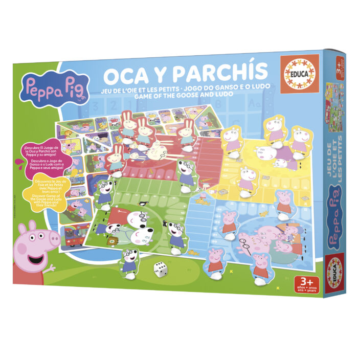 Peppa Pig Parchis y Oca