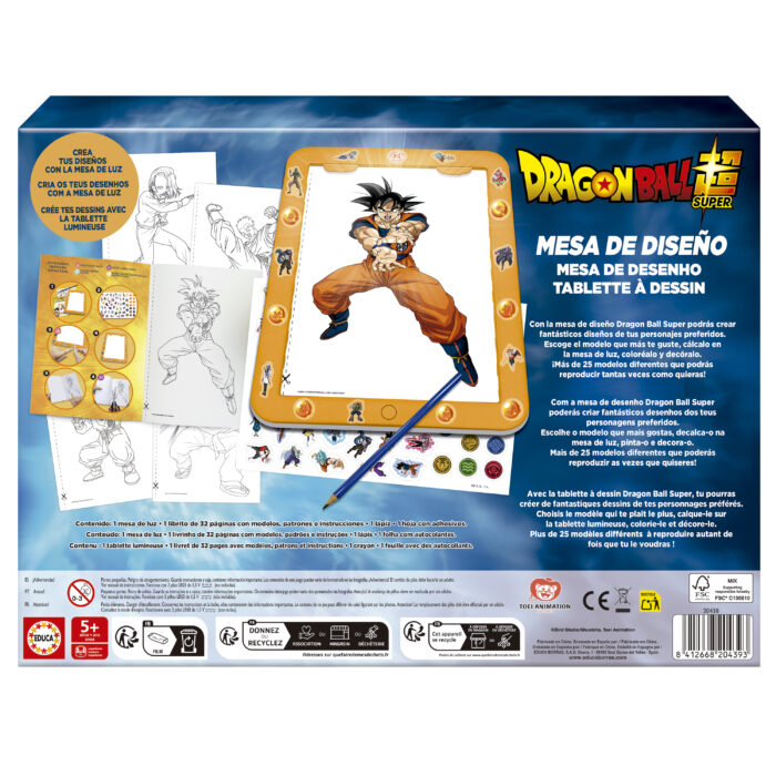 Dragon Ball light table